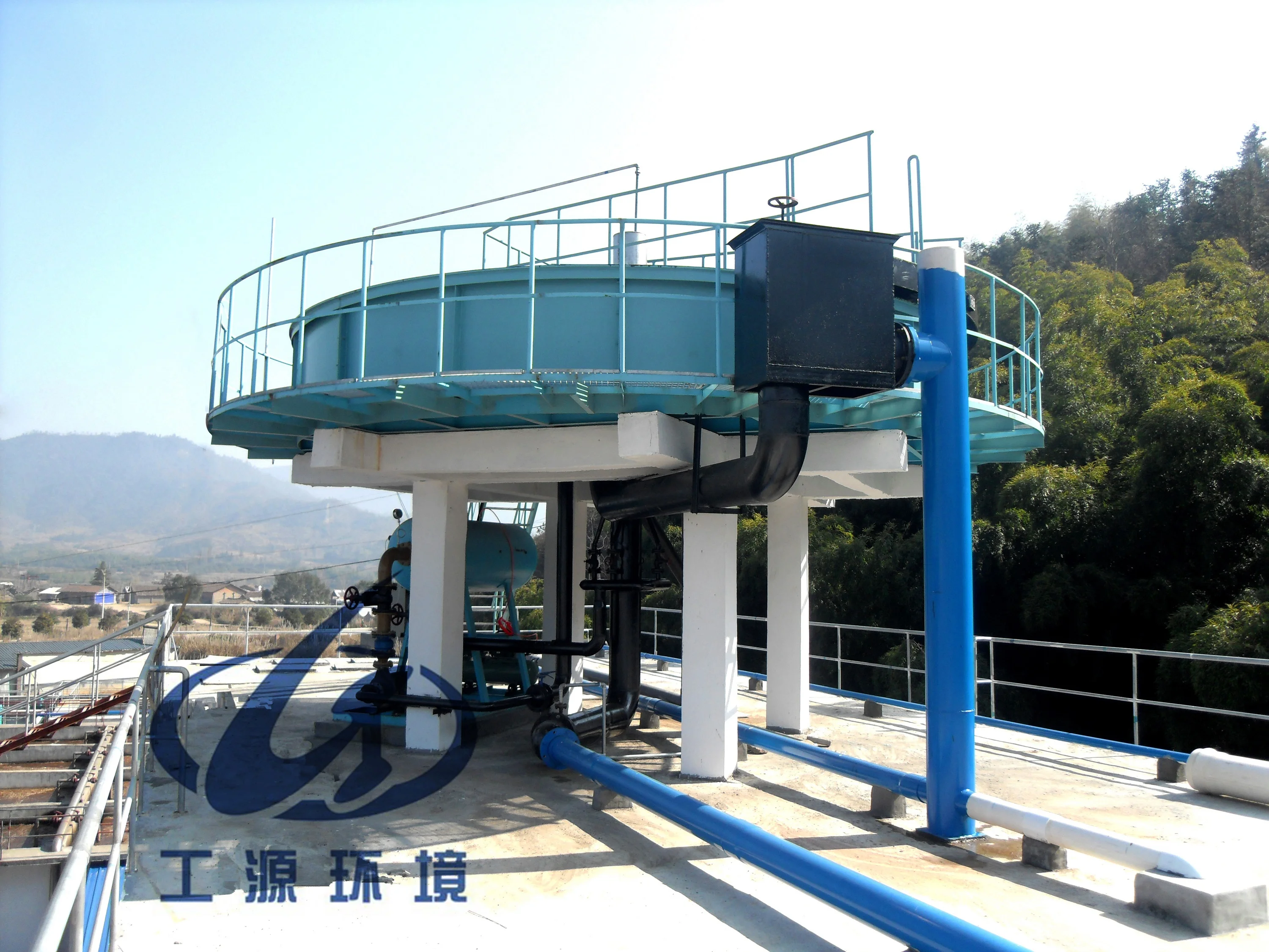Sewage purification system Shallow dissolved air flotation River water treatment equipment