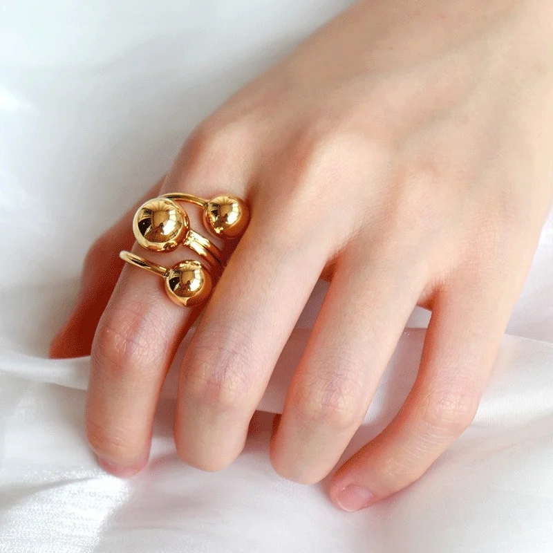 High Quality Adjustable Star Orbit Ring For Women Jewelry Wholesale