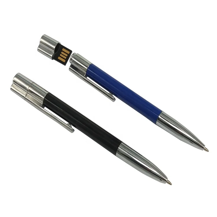 Hot-Selling Metal ballpoint Pen Drive 8 gb promotional office company best gifts multi-function usb pen-drive 16gb 32gb 64gb