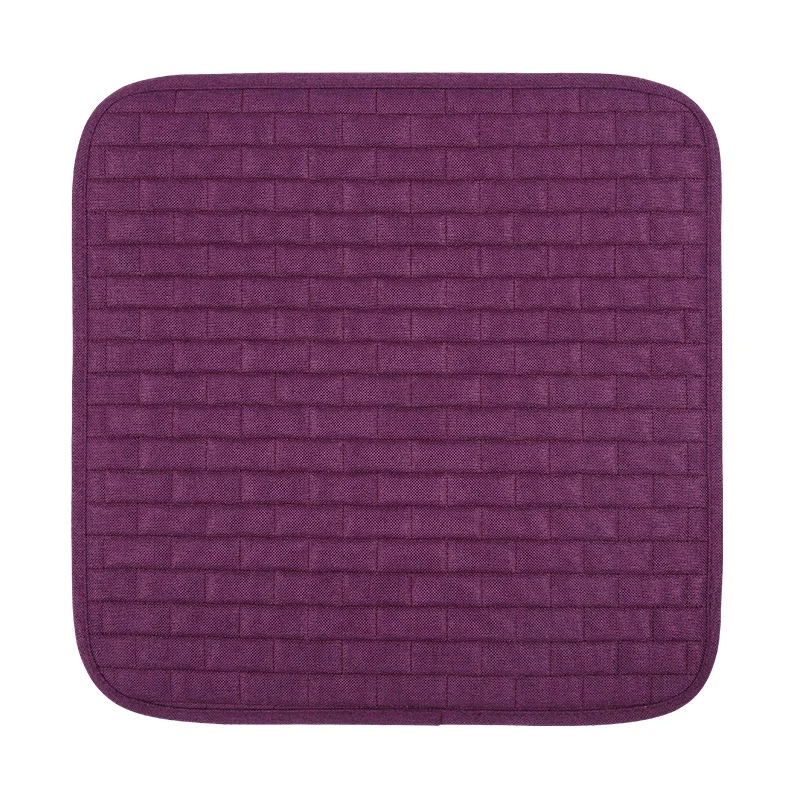 Colorful Four Season Car Seat Cushion Three-piece Set Without Backrest