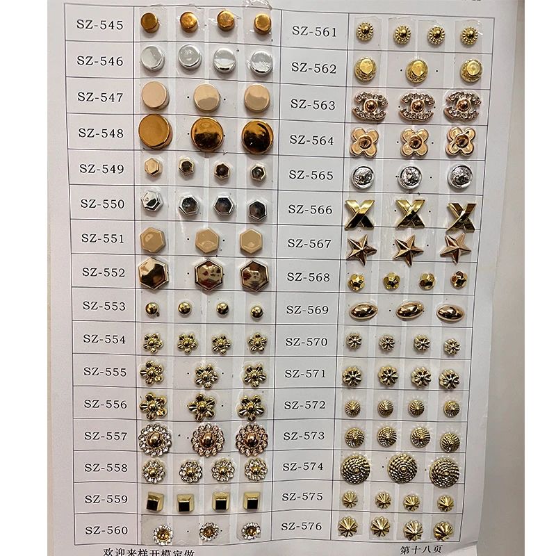 Customized Rivet Professional Good Price Rivet For Handbags Clothing And Shoes