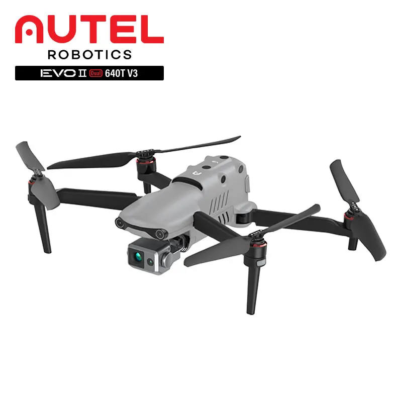 Autel Robotics EVO 2 II Dual 640T V3 Quadcopter 10KM Long Range Control Distance Surveillance UAV Dron Thermal 4K Camera Drone
