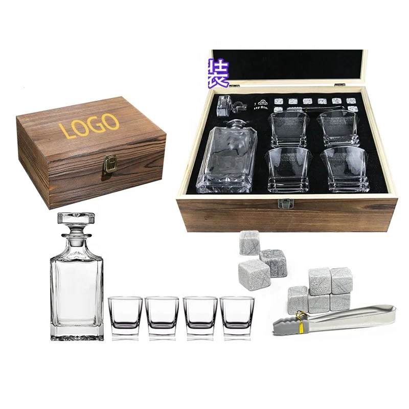 alcohol liquid JD whisky rum decanter gift set for wine champagne beer tequila cocktail gin