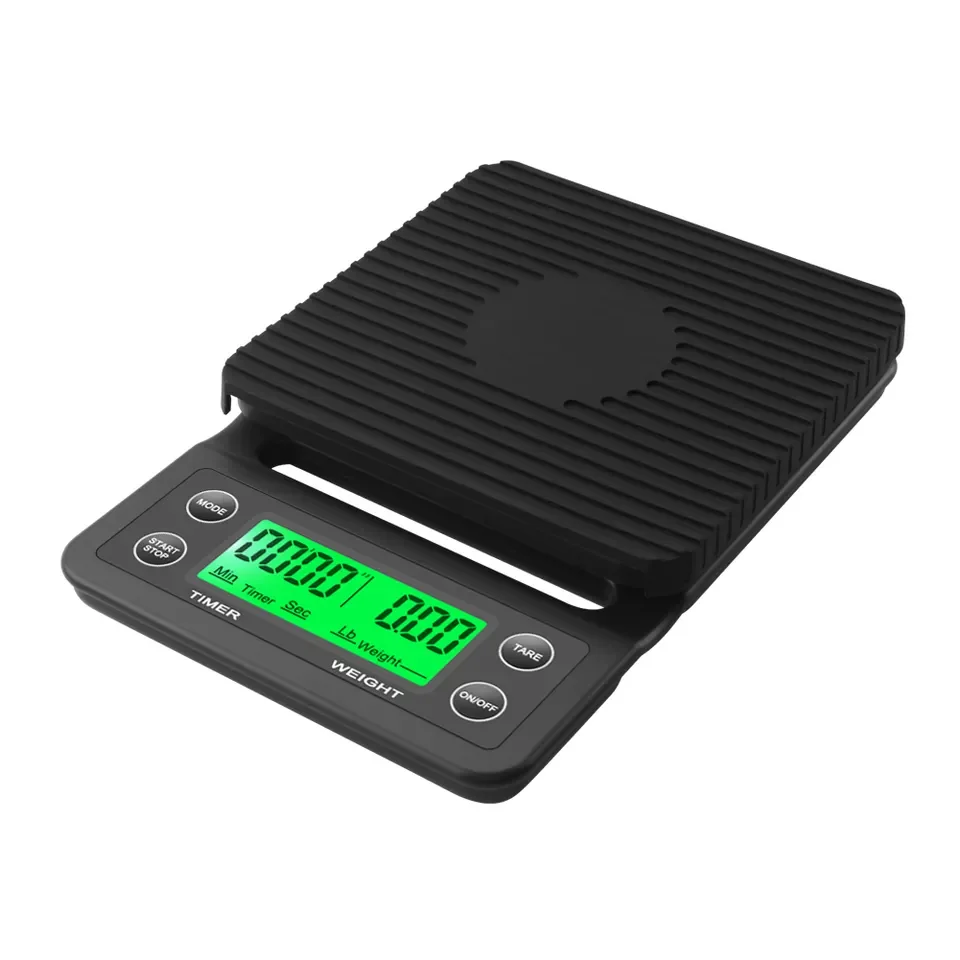 Coffee Scale LCD 3kg 5kg /0.1g Digital Smart Weight Scale Precision Electronic Mini Jewelry Scales