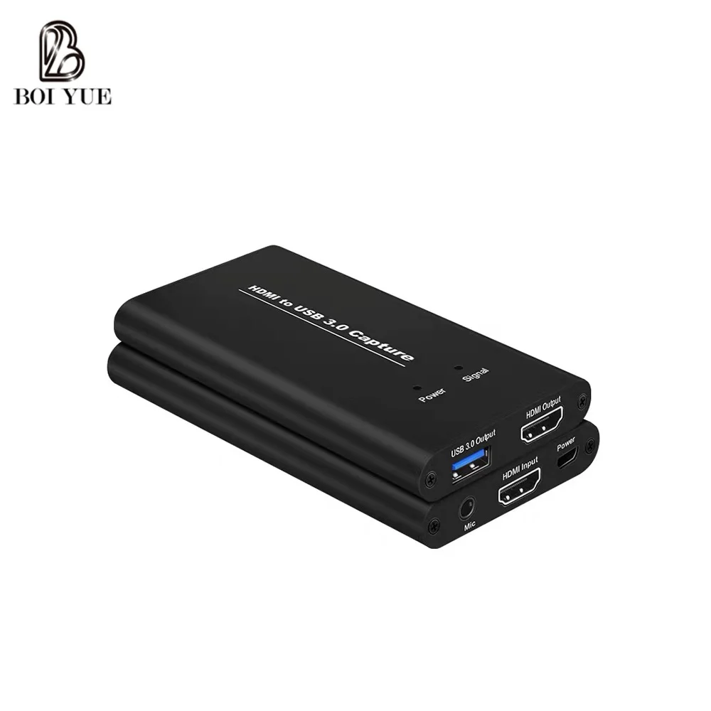 USB 3,0 5-разъемное зарядное usb-устройство для игровая карта захвата HD видео захвата 1080P видеомагнитофон совместим с Xbox One/ PS4