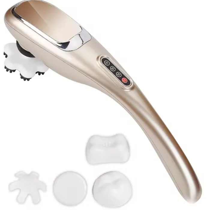 Professional Muscle Relax Electric Handheld Body Hammer Massager Vibrator Neck Shoulder Back Dolphin Infrared Massage Hammer