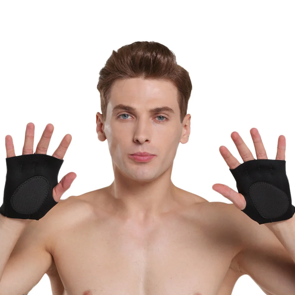 
Пользовательские регулируемые перчатки с открытыми пальцами, Перчатки для фитнеса, для тренажерного зала  (62413572143)