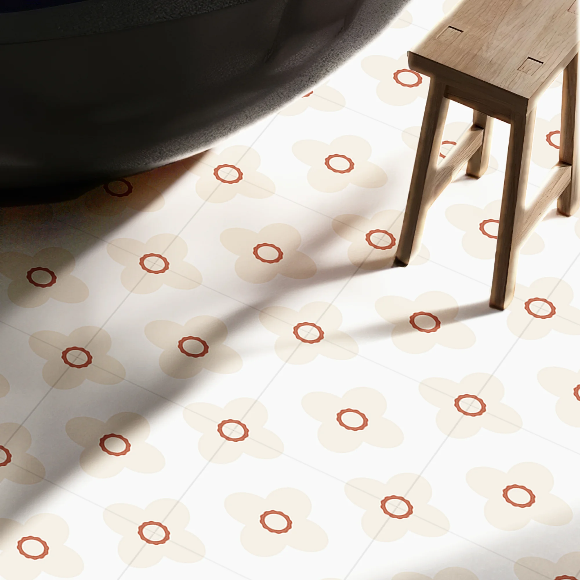 2024 new product pvc plastic parquet flooring cheap price