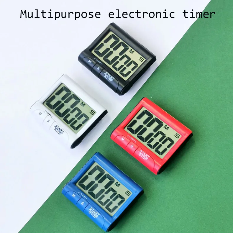 Wholesale OEM Multifunctional Kitchen Timers Large Screen Digital Laboratory Countdown Reminders Stopwatches Electronic Timers