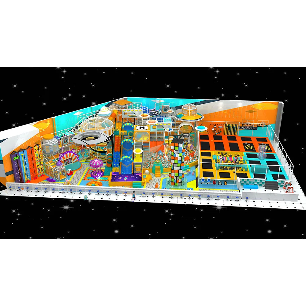 Indoor Soft Play Playground for Kids Modular Interactive Games Baby Playground Flooring Toys