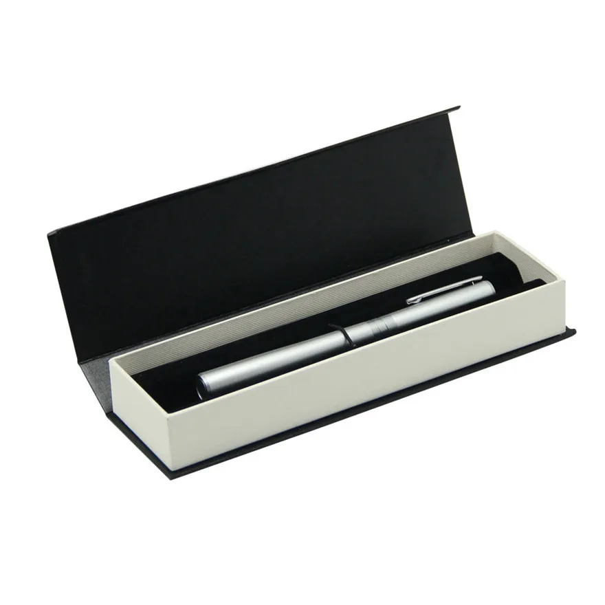 Custom Design Black Cardboard Luxury Pen Gift Box Premium Magnet Pen Boxes Packaging Wholesale Box for Pens