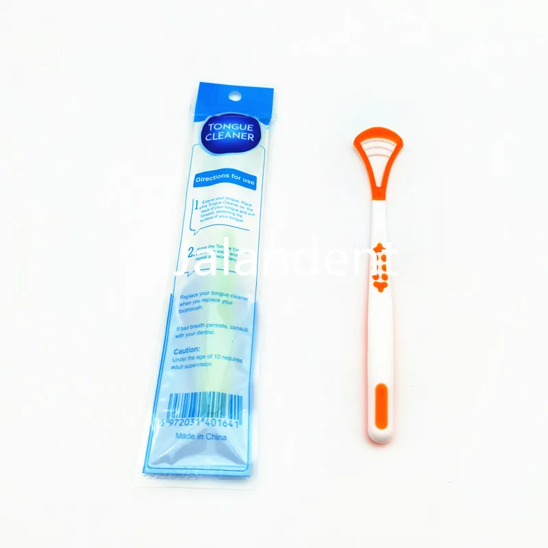 Dental Disposable Props Dental Tongue Cleaner Dental Oral Care Tongue Scraper Tongue Cleaning Brush