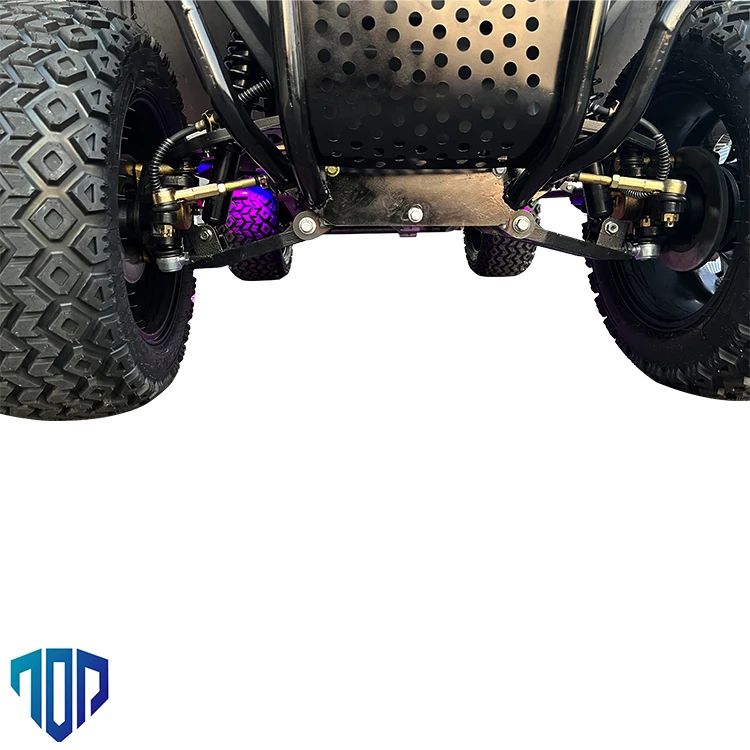 Cheap 6 Passenger Off Road Golf Cart Electric Vehicles With Folded Back Seat