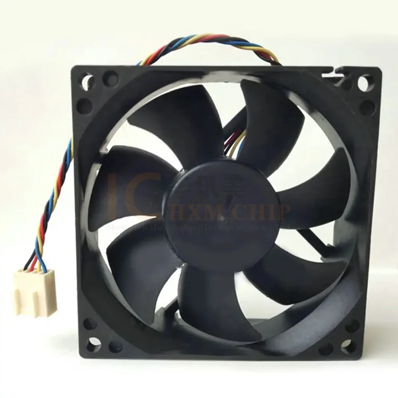 DS08025R12U 8 см DC12V 0.7A 4-проводной/контактный PWM Вентилятор охлаждения ЦП шасси
