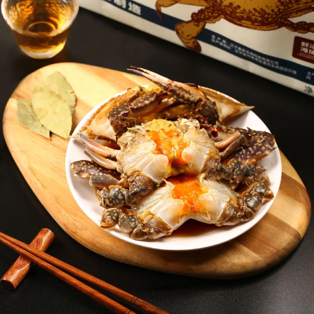 Wholesale new product delicious sauce crab for children and adults