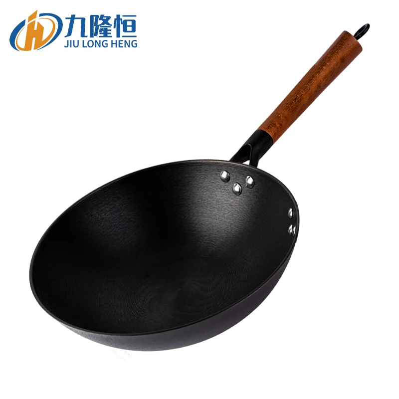 Hot Sell 30cm 32cm Oversized Paniron Non Stick Cooking Pan Cast Iron Pancake Frying Pan