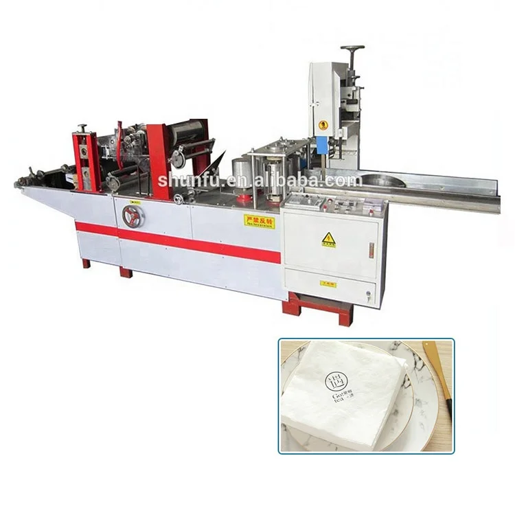 small fully automatic tissue napkin paper towel production making machines napkins for home business