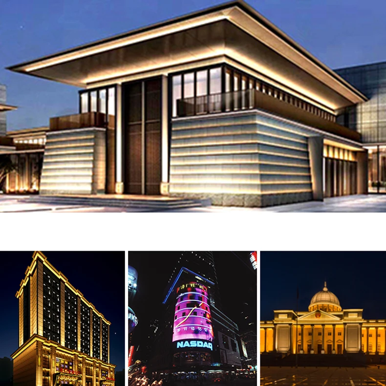 Cheap Price IP65 Waterproof 18w 24w 36w 48w Hotel Villa Outdoor Decoration Lighting RGBW RGB LED Wall Washers