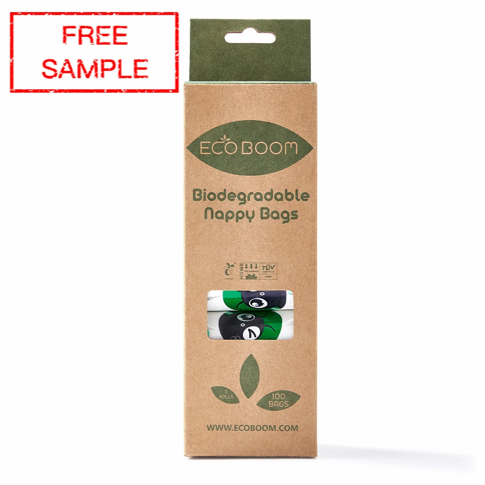 ECO BOOM organic compostable eco ecological factory manufacturer biodegradable diaper bag