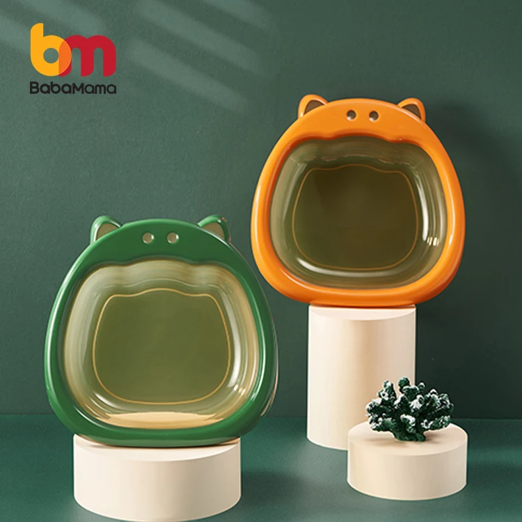 Plastic Transparent  Baby Washing Proof Face Foot Wash Basin