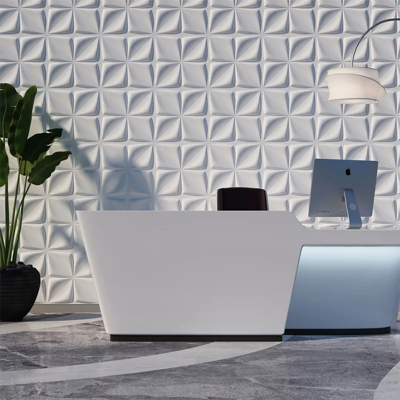 KASARO Modern Style Pvc Wallpaper 3d Wall Panel For Home Interior Decorative