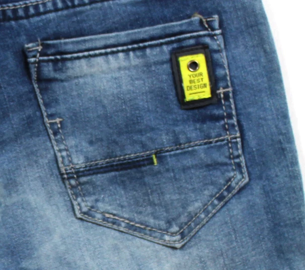 
S&G Causal Slim Boys Distressed Blue Ripped Jeans Customized Denim Shorts 