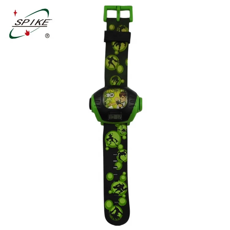 Cartoon projection watch for kid