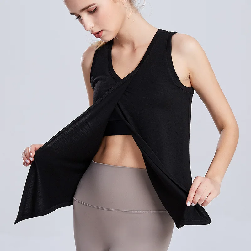 [Бесплатный образец] Женская майка для фитнеса