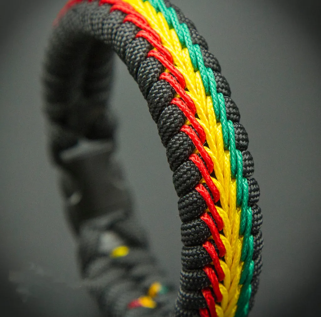 hot selling  paracord bracelet survival Luminous bracelet Wrist Band Handmade couple bracelet