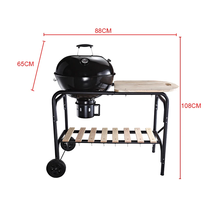 Easily Assembled Commercial Tabletop Customized Charcoal BBQ Grill Mats