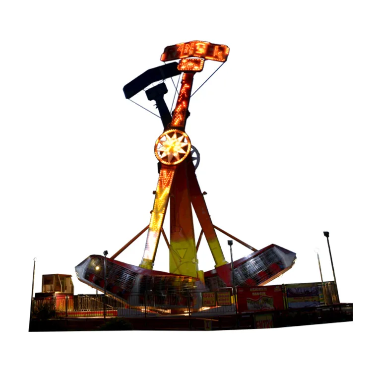 Веселая яркая Карнавальная рука качели метеоритный Молот Twister Ride