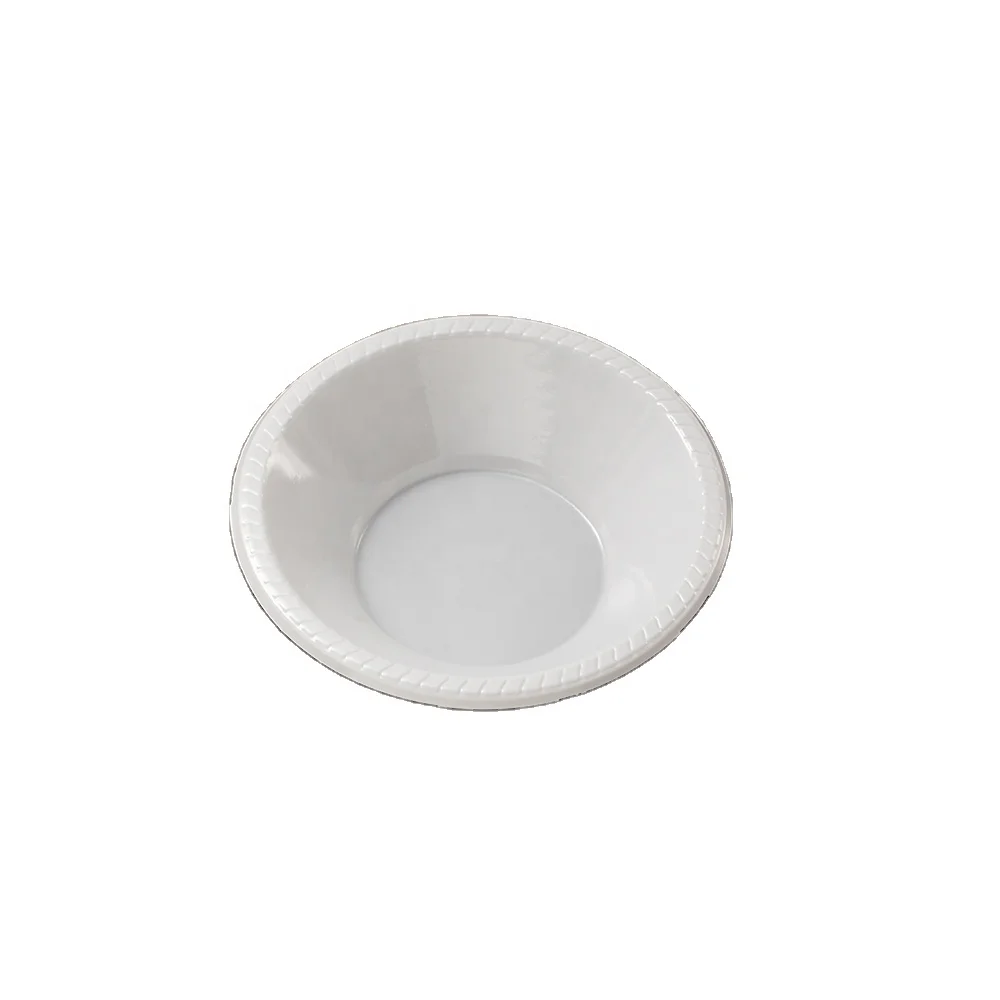 Factory Wholesale European Style Plate High Quality Round Cake Plates Party Plastic Disposable Tableware