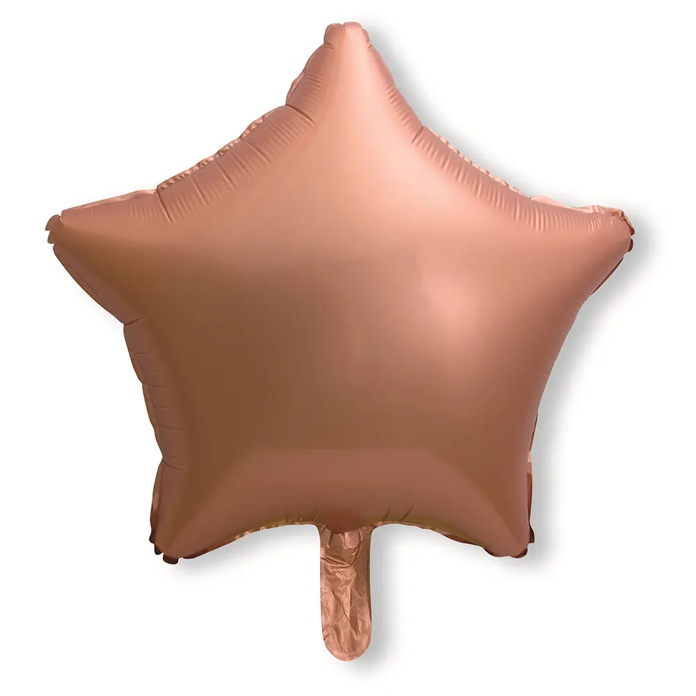 Fast Delivery Custom Advertising Star-shaped Laser Factory Iridescent Matte 5/10/18/19/24/32/36 Inch Party Foil Balloons Mylar