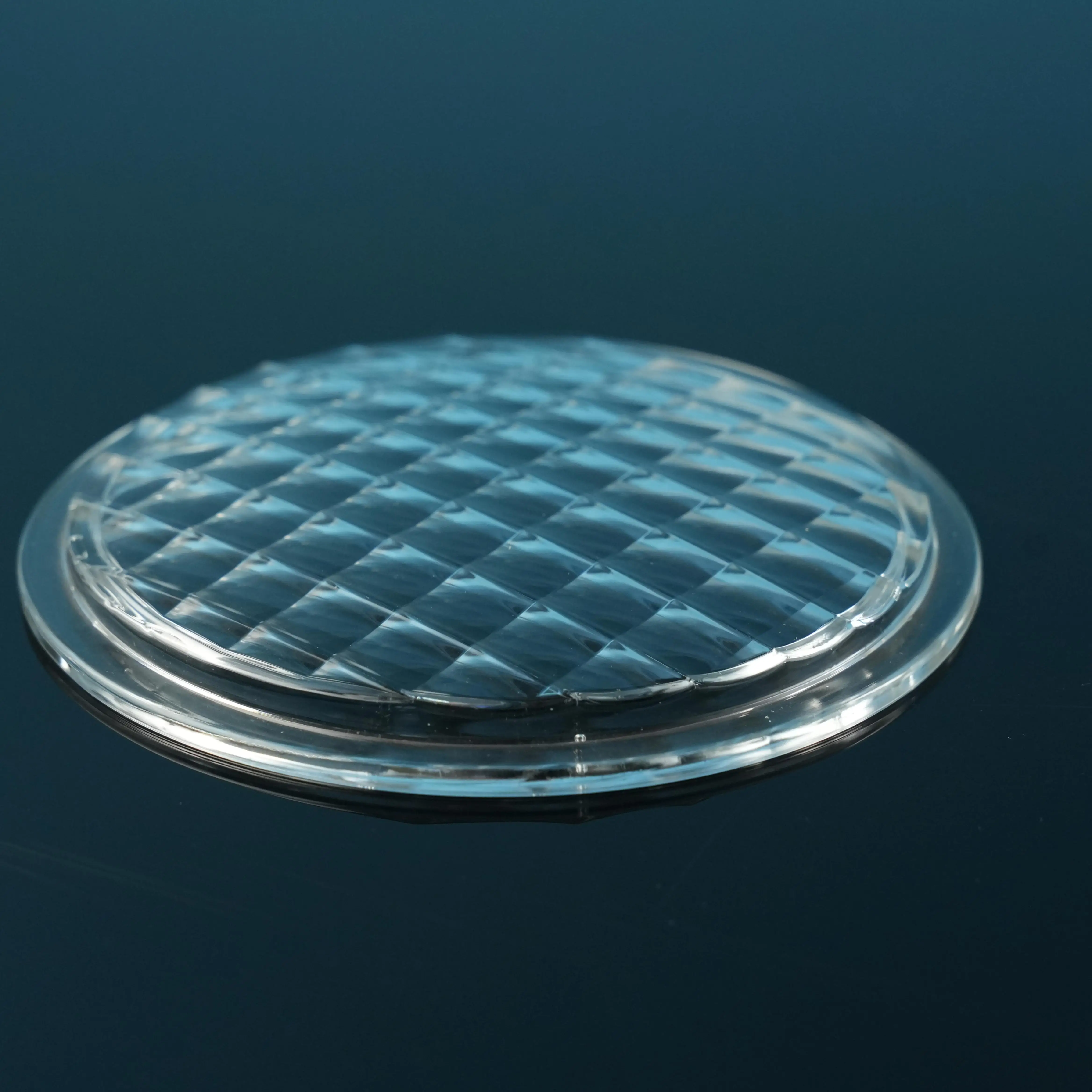 Supplier Custom Size Color Borosilicate Pressed Explosion Proof Outdoor Light Cover Underwater Light Glass Lens Glass Lamp Cover