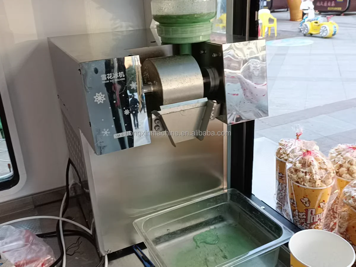 Hot sell Snow Flake Ice Bingsu Machine Summer Snack Milk Snow Ice Shaving Machine Bingsu Snow Ice Machine