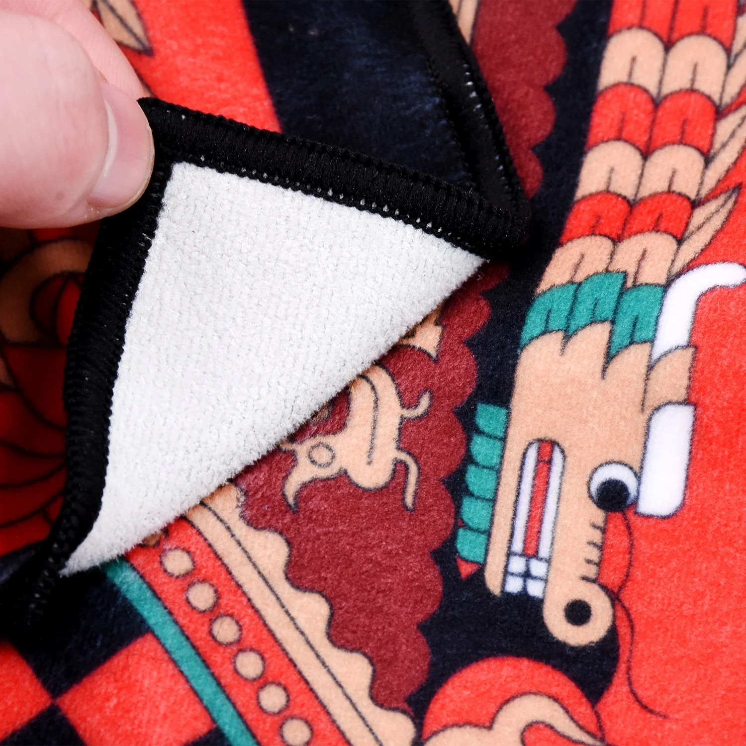 Bestpackaging Camera Accessories Magic Self-adhesive Wrap Bag Organizer Microfiber Self Sticking Wrapper Cloth