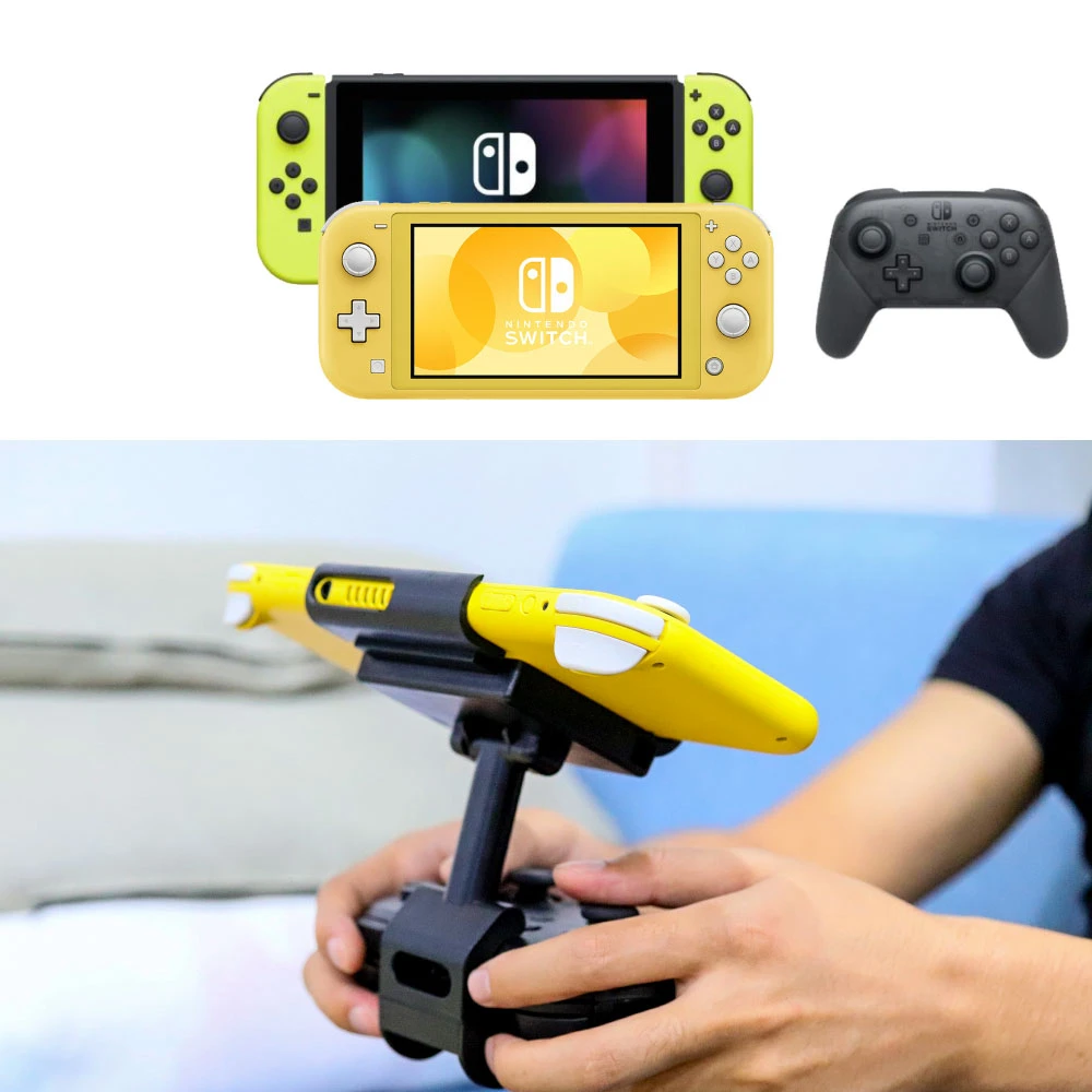 Adjustable Mounting Clip Holder Controller Foldable Handle Bracket Game Clip for Switch Pro for Switch Lite
