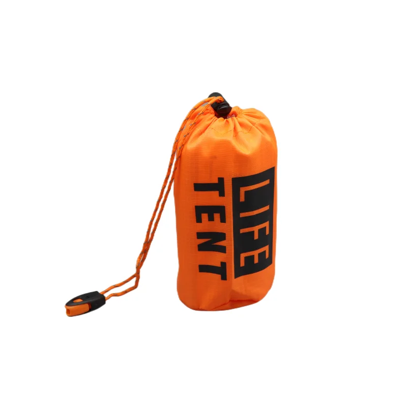 Emergency PE Survival Tents Survival Sleeping Bags Portable Shelter for Camping Aluminum Film First Aid Warm Sleeping Bags