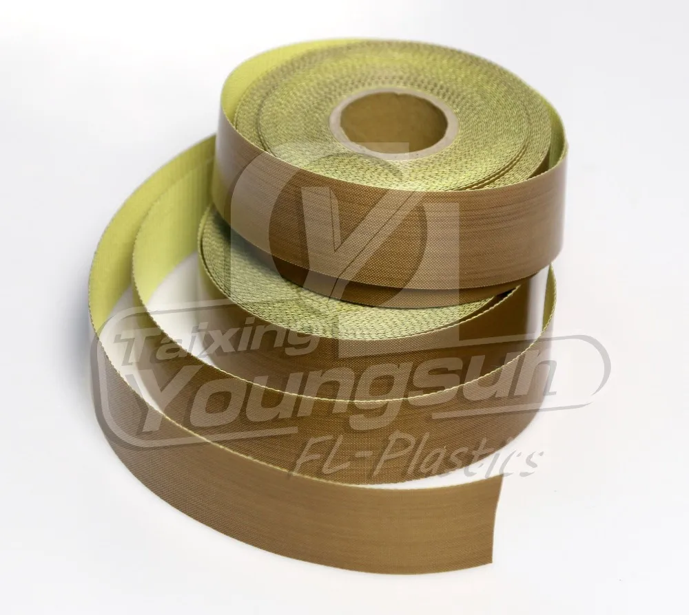 High temperature resist PTFE fiberglass adhesive tape PTFE heat press sheet release sheet for shrink film packing machine