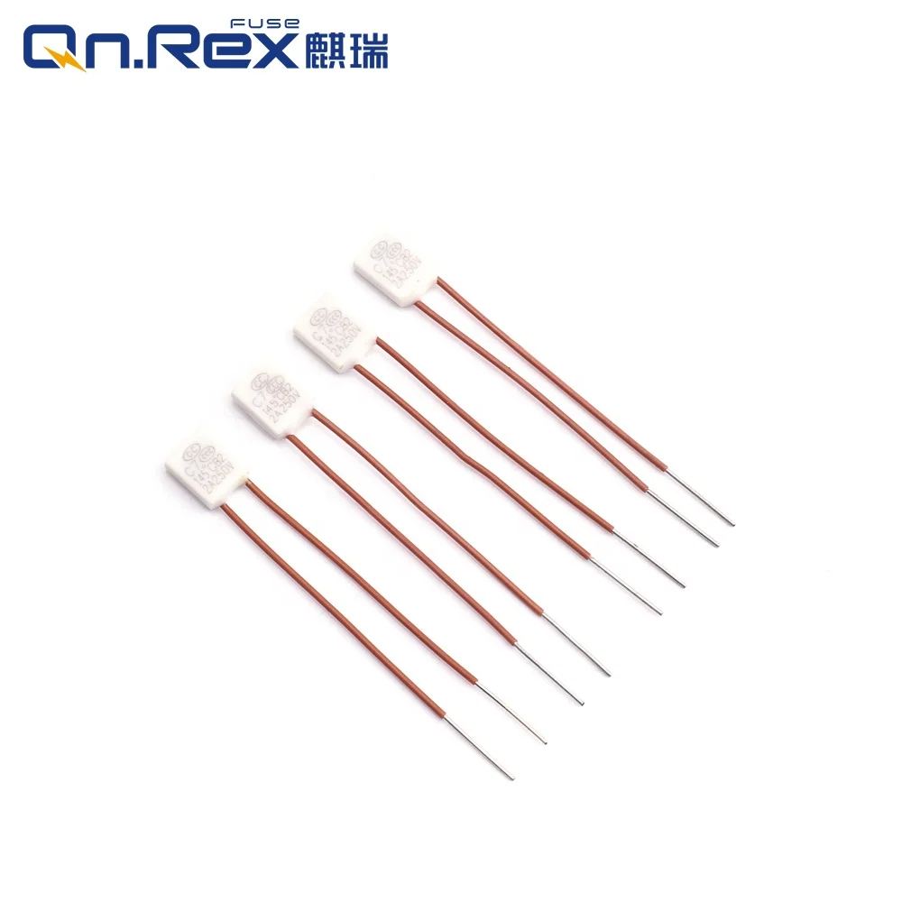 Heat Protector For Electric Industrial Home Appliance 1-40A 250V Square Ceramic Thermal Fuse