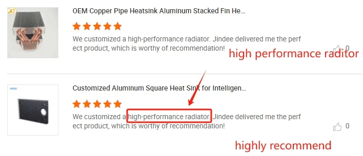 Custom process radiator aluminum profile oxidized black extruded heat dissipation plate aluminum shovel tooth aluminum radiator