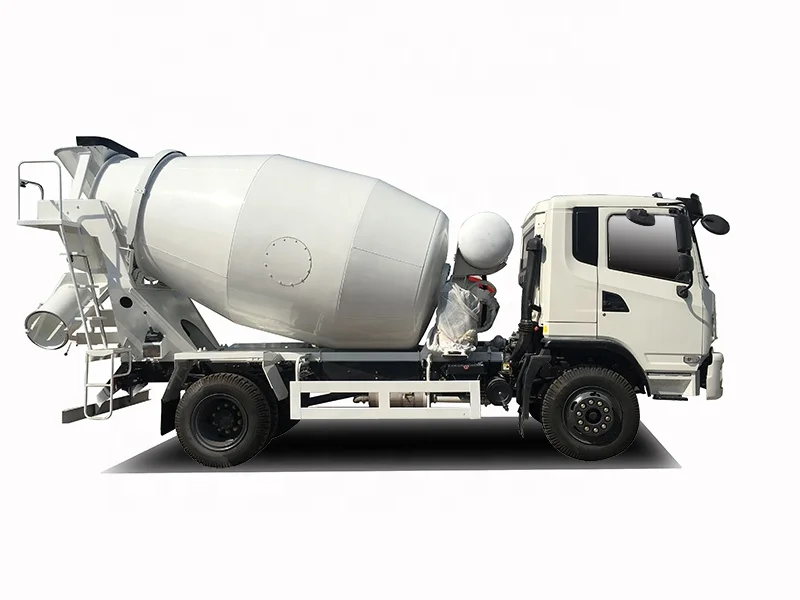 4x2 Dayun 7m3 self loading concrete mixer truck