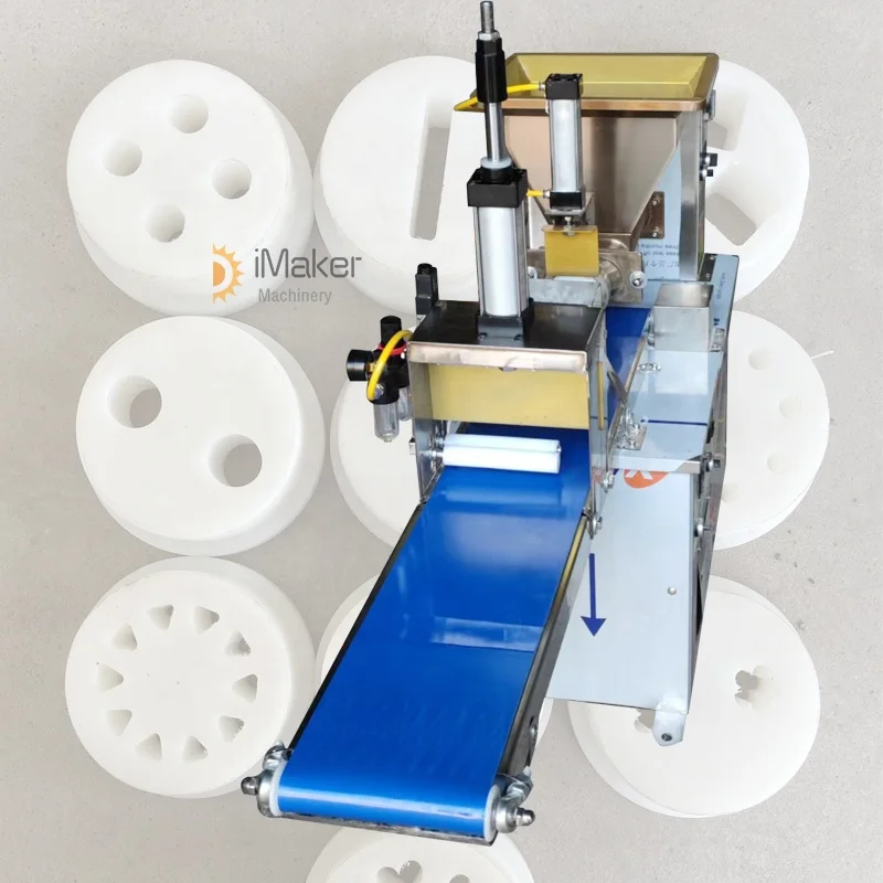 Promotion Automatic Dough Making Machine Energy Bar Machine Dough Extruder And Cutter cookies forming machinery