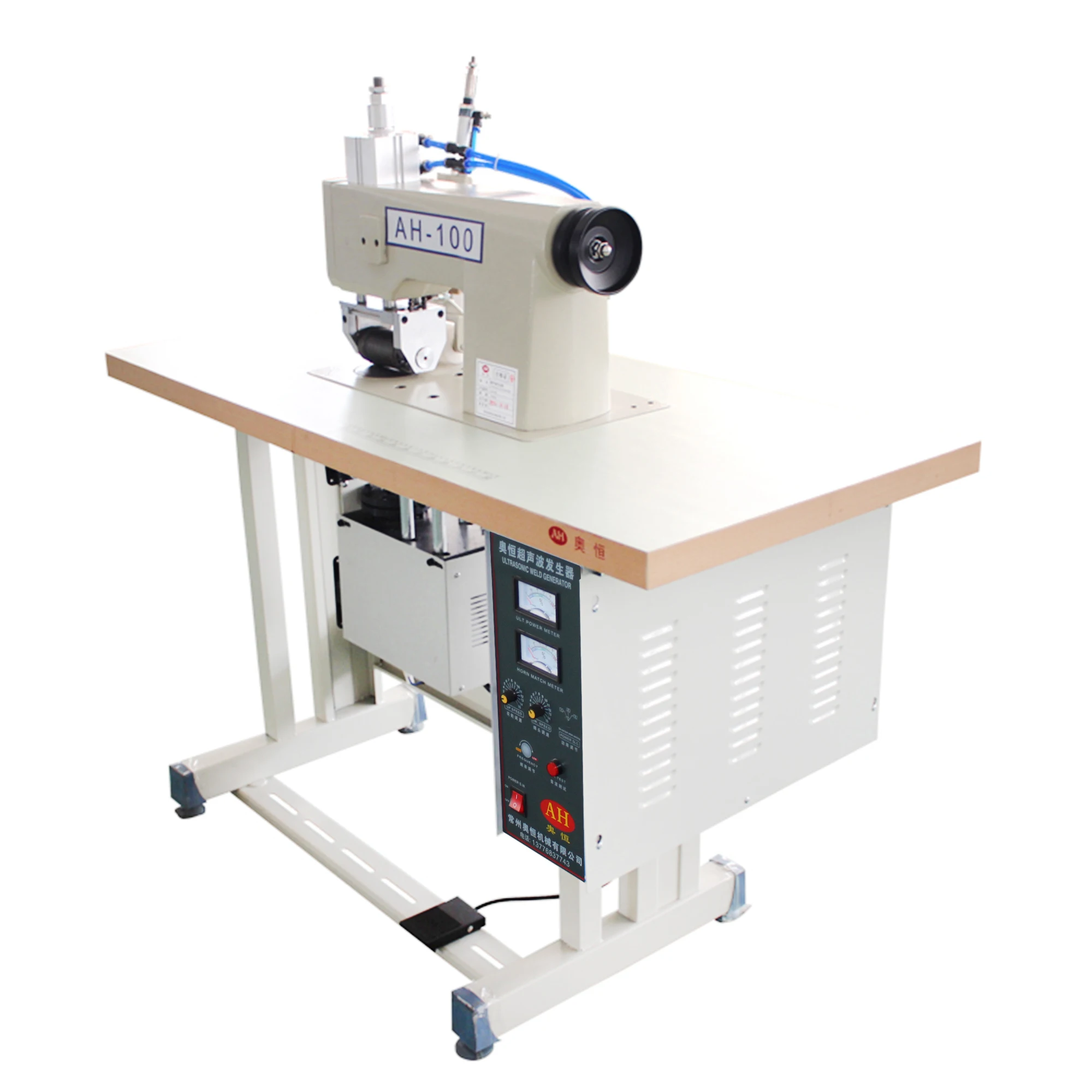 Hot Style AH-60/100/200-S/Q non-woven fabric bags 1500-2500W ultrasonic lace sewing machine roller//