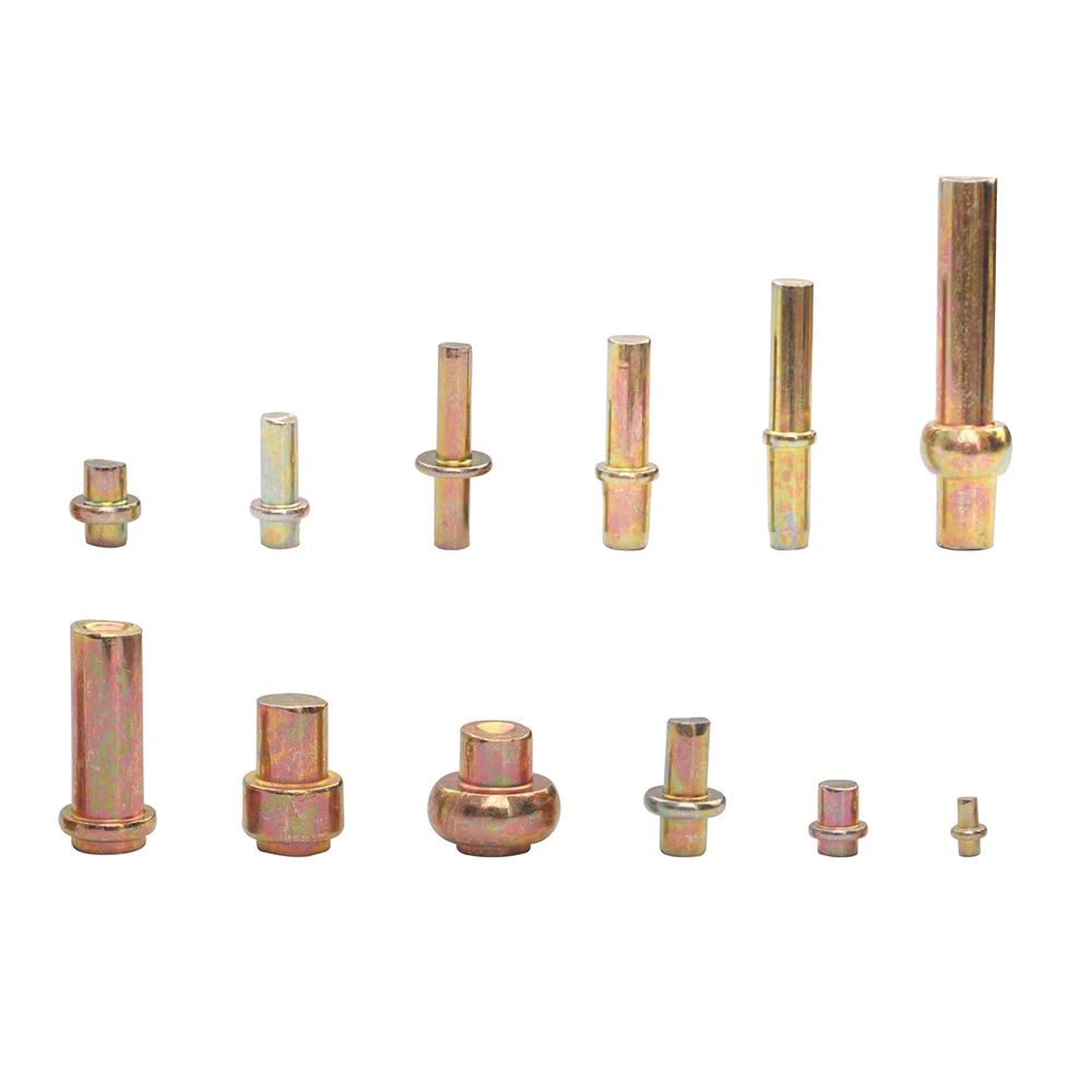 Flat head steel rivet