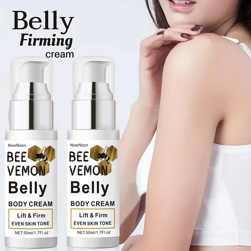 Moisturizing white lift firming skin care smooth lift moisturizing and hydrating bee vemon belly body cream