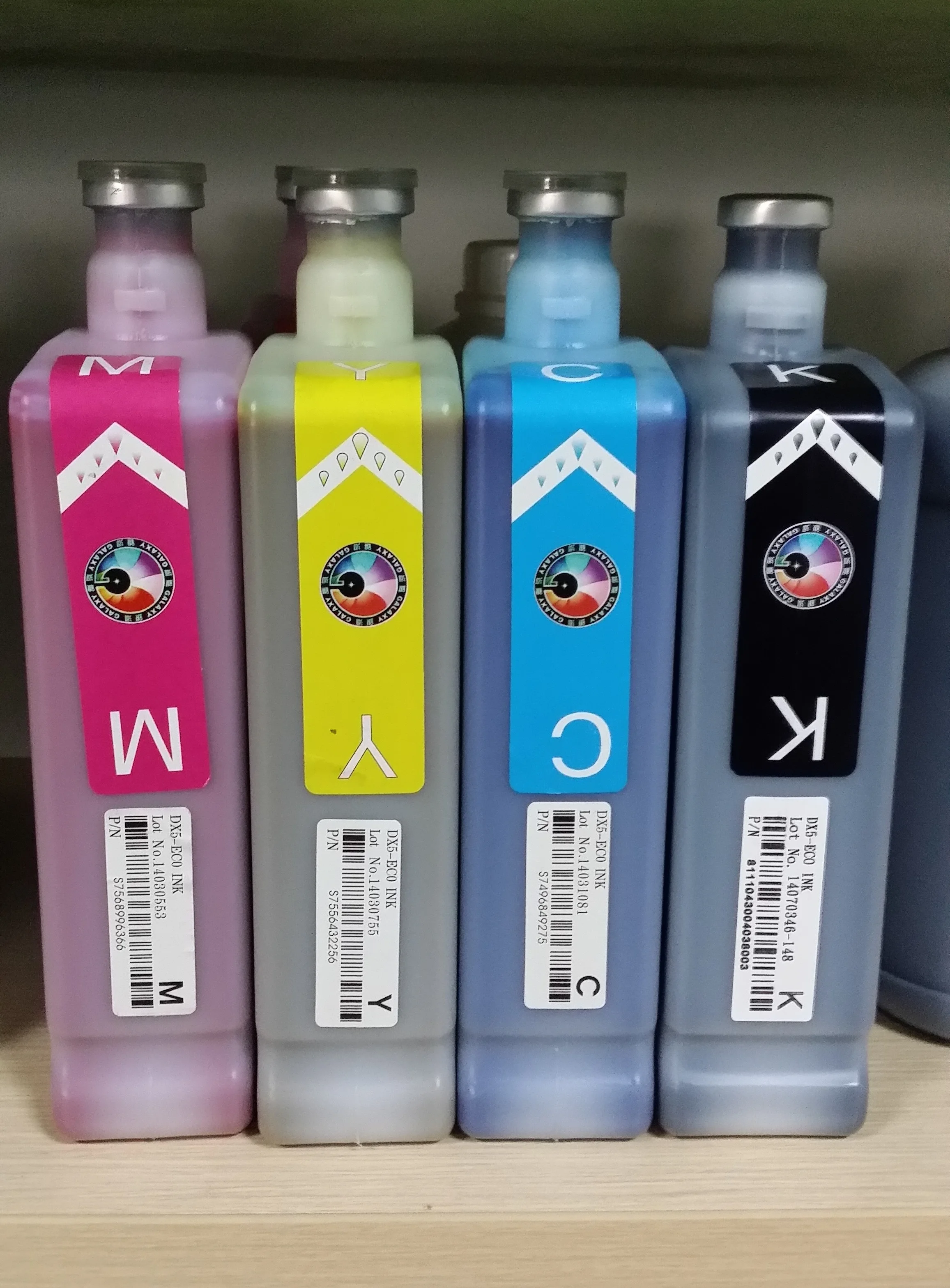  Чернила для цифровой печати galaxy ink/eco solvent ink/out door indoor printing ink