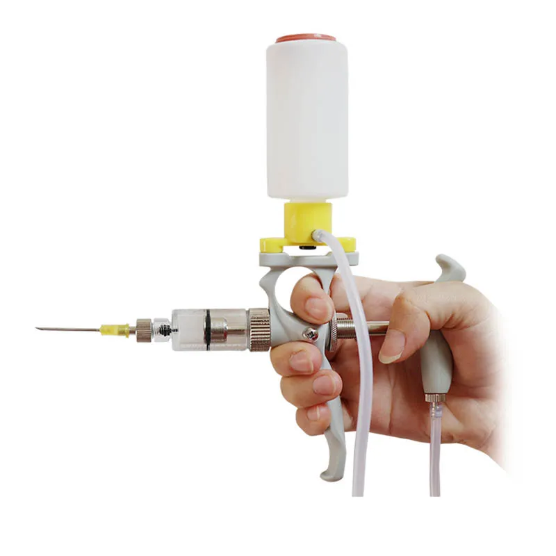 Automatic Vaccinator For Poultry injector lock syringe with bottle