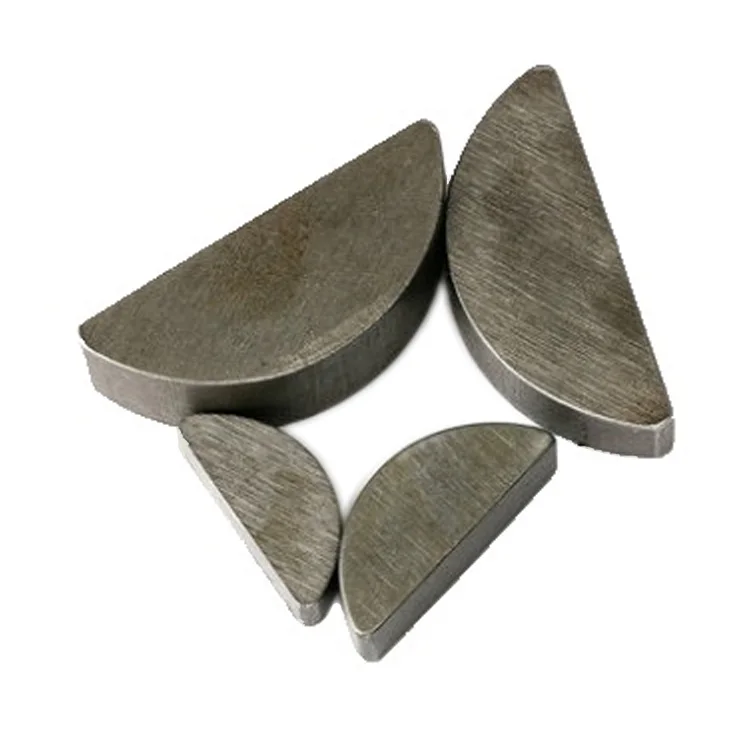 
Factory Supply 304 Stainless Steel B Rounded A-Type Flat Key Pin Square Parallel Keys 