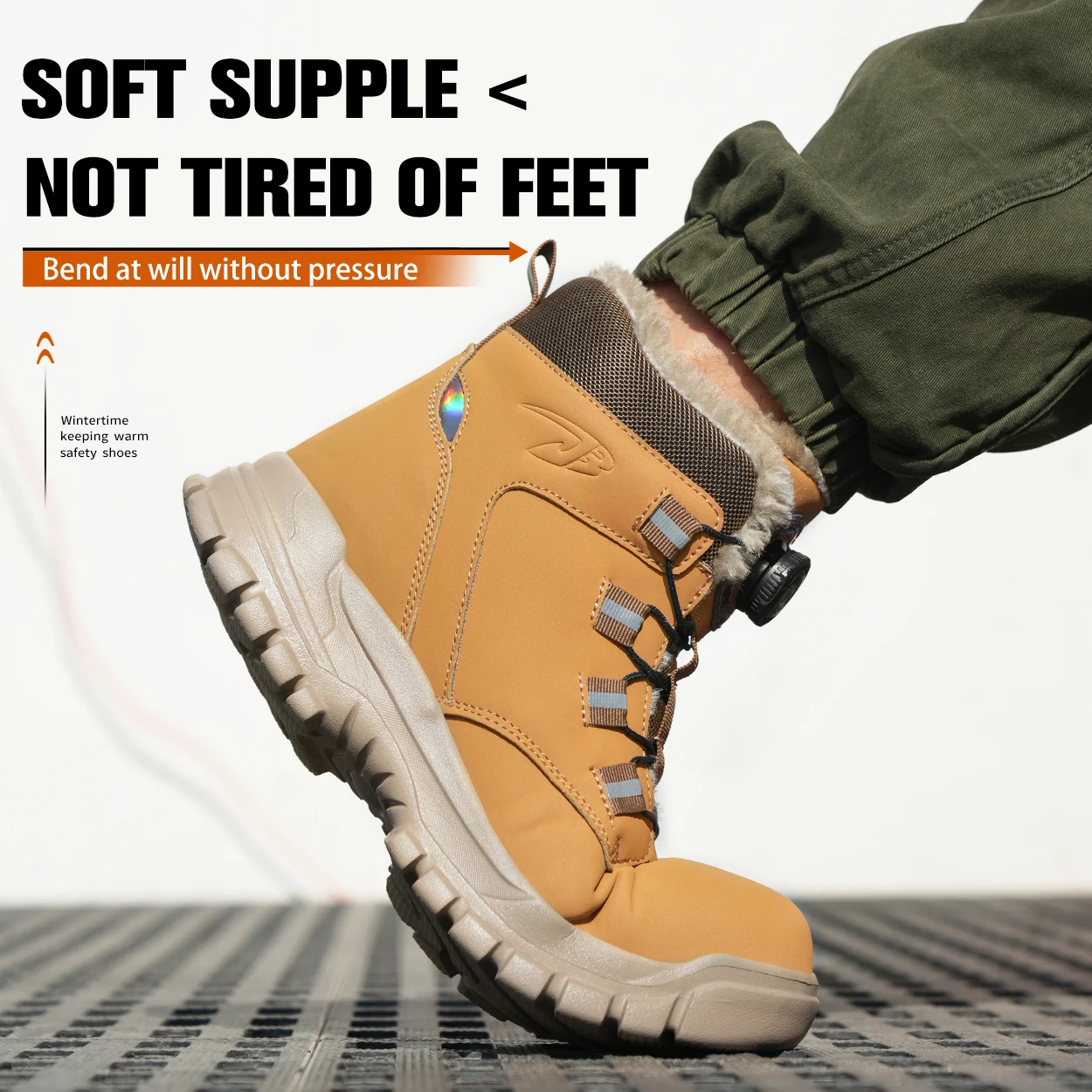 Safe Light Low-Top Breathable Leather Upper Walking Shoes with Cow Leather Insole Steel Plate Bottom Oil-Resistant Safety Shoes